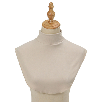 Piiriülene kuummüük sügiseks ja talveks, kõigile sobiva sametist kõrge kaelusega naiste võltskraega pullover-sall, kõigile sobiva külmakindla kraega naistele