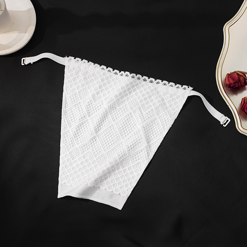 [1/2/3 tükki] kahekihiline pitsist rinnakaitse, ühes tükis kaitsev jooksmiseks mõeldud kaitse.