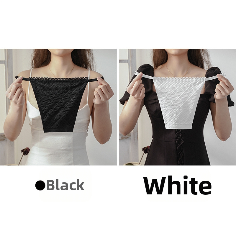 [1/2/3 tükki] kahekihiline pitsist rinnakaitse, ühes tükis kaitsev jooksmiseks mõeldud kaitse.