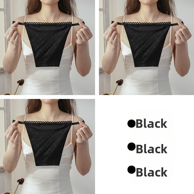 [1/2/3 tükki] kahekihiline pitsist rinnakaitse, ühes tükis kaitsev jooksmiseks mõeldud kaitse.