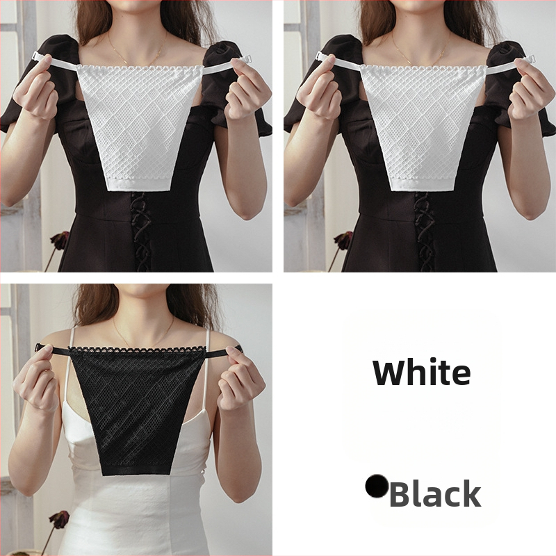 [1/2/3 tükki] kahekihiline pitsist rinnakaitse, ühes tükis kaitsev jooksmiseks mõeldud kaitse.