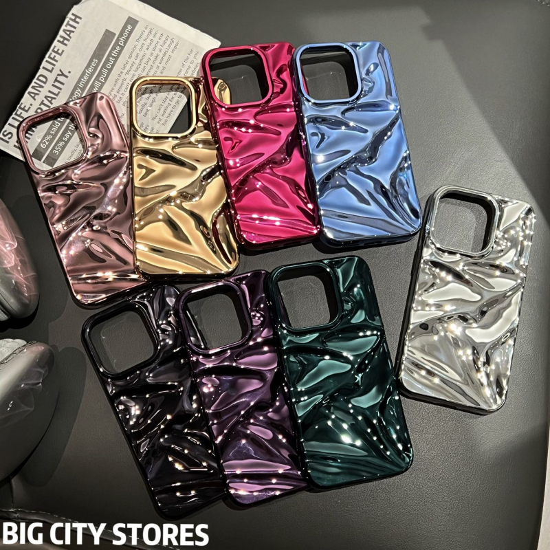 Galvaniseeritud stereo veesirutusvoldid, mis sobivad iPhone 17 Pro Maxile, Apple 17 telefoniümbrisele, 16, tipptasemel tundega, 15