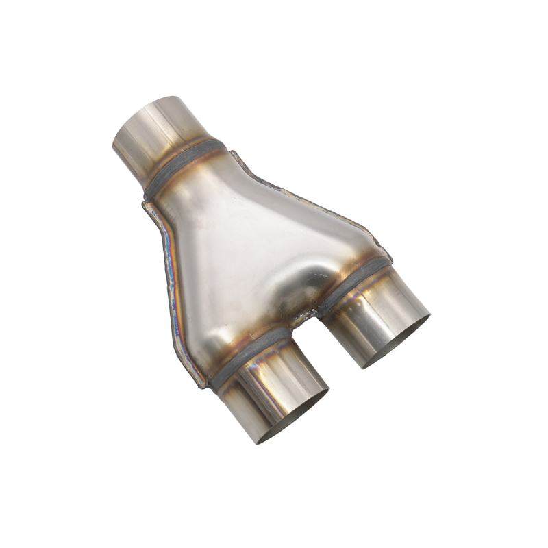 Automobiļa 409 nerūsējošā tērauda izplūdes caurule, modificēta Y veida trīsceļu H X veida četrceļu savienojošā caurule 51 57 63 76 mm