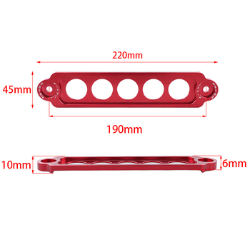 Autoaku akuraami akuklamber alumiiniumsulamist kinnitusklamber aku kinnituskonksu kronsteini komplekt