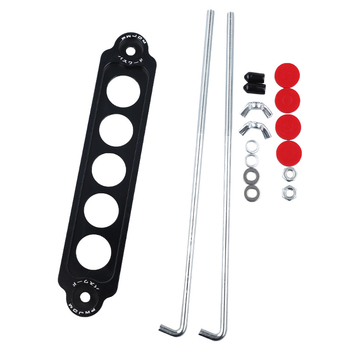 Autoaku akuraami akuklamber alumiiniumsulamist kinnitusklamber aku kinnituskonksu kronsteini komplekt