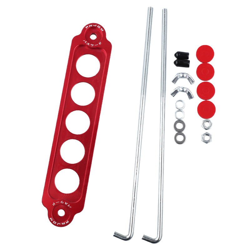 Autoaku akuraami akuklamber alumiiniumsulamist kinnitusklamber aku kinnituskonksu kronsteini komplekt