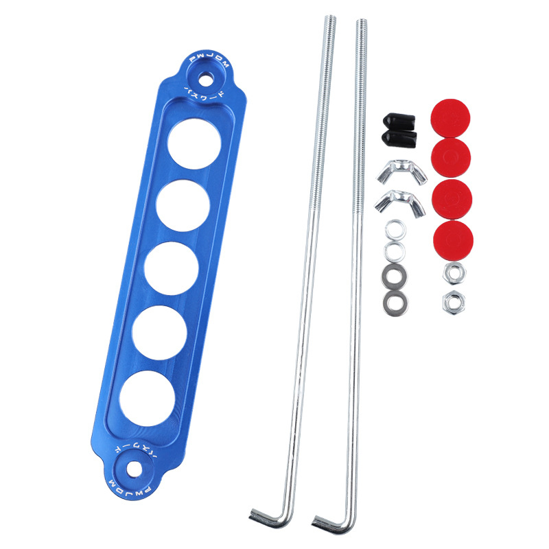 Autoaku akuraami akuklamber alumiiniumsulamist kinnitusklamber aku kinnituskonksu kronsteini komplekt