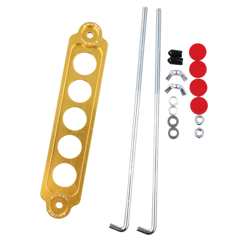 Autoaku akuraami akuklamber alumiiniumsulamist kinnitusklamber aku kinnituskonksu kronsteini komplekt