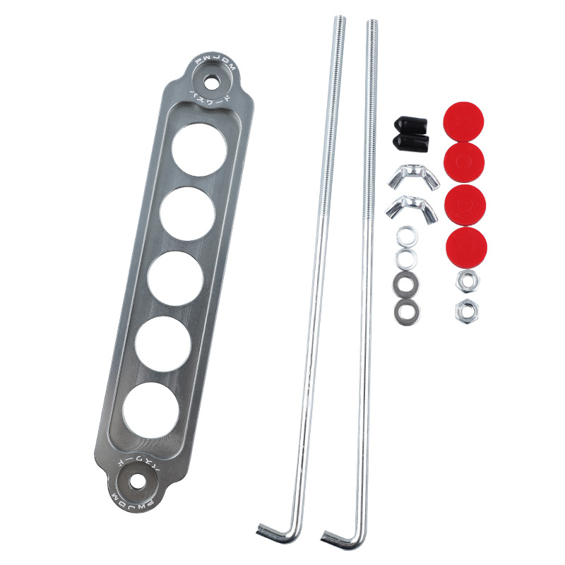 Autoaku akuraami akuklamber alumiiniumsulamist kinnitusklamber aku kinnituskonksu kronsteini komplekt