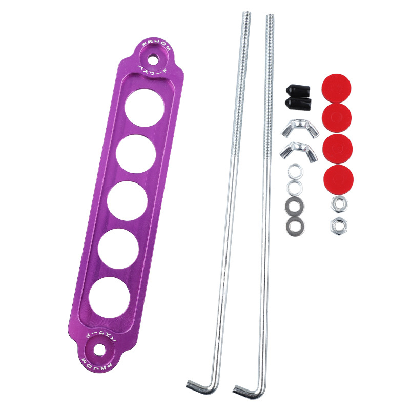 Autoaku akuraami akuklamber alumiiniumsulamist kinnitusklamber aku kinnituskonksu kronsteini komplekt