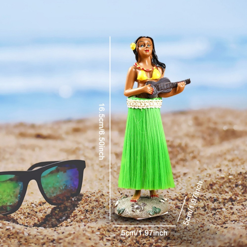 Nutikad Aafrika kitarrid käes Tantsiv tüdruk Hulatüdruk Kaunistused Käsitöö Autokaunistused