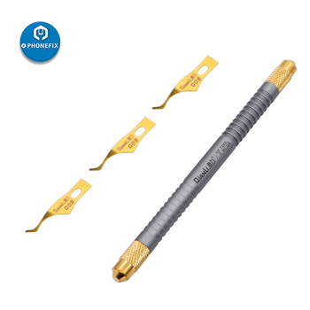 Potentsiaalselt uuenduslikud mobiiltelefonide remonditööriistad 007/008/009 Multifunktsionaalne ühe käepidemega professionaalne liimi eemaldamise terade komplekt