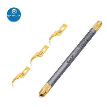 Potentsiaalselt uuenduslikud mobiiltelefonide remonditööriistad 007/008/009 Multifunktsionaalne ühe käepidemega professionaalne liimi eemaldamise terade komplekt