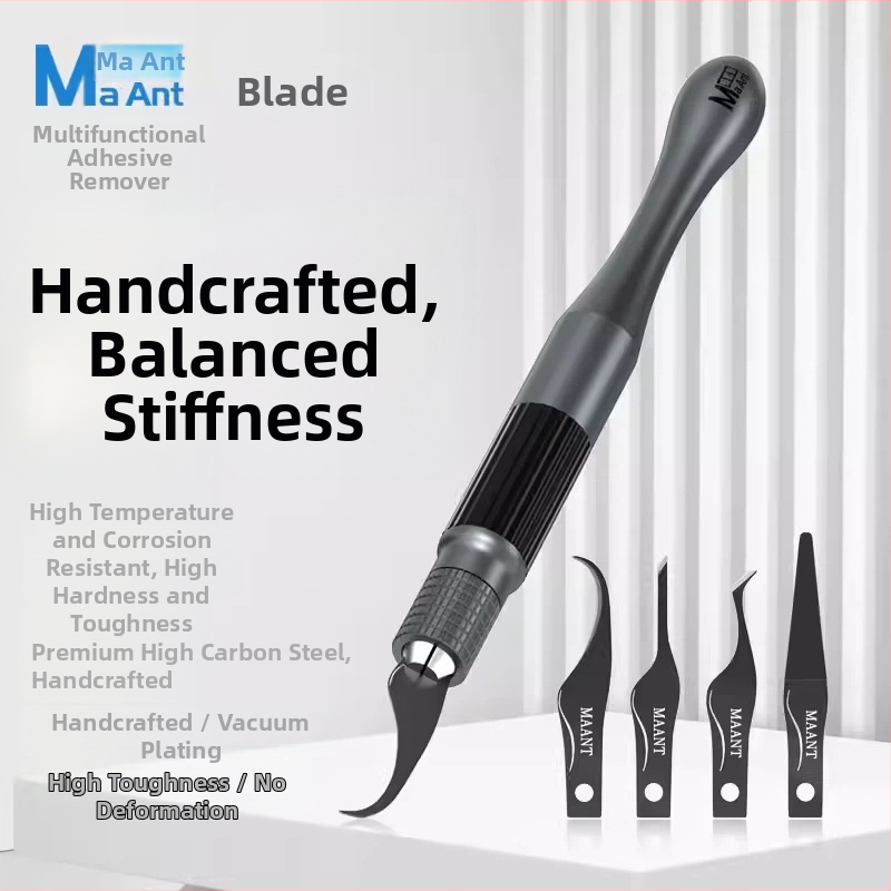 Potentsiaalselt uuenduslikud mobiiltelefonide remonditööriistad 007/008/009 Multifunktsionaalne ühe käepidemega professionaalne liimi eemaldamise terade komplekt
