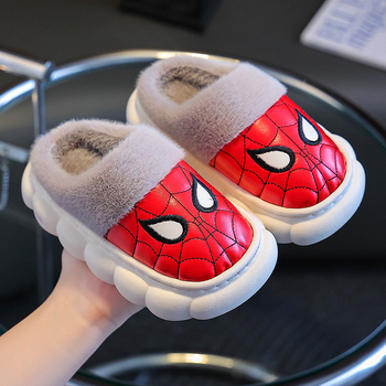 Laste puuvillased sussid, pehme tallaga, libisemisvastased, veekindlad, fliisvoodriga, paksendatud ja soojapidavad beebijalatsid