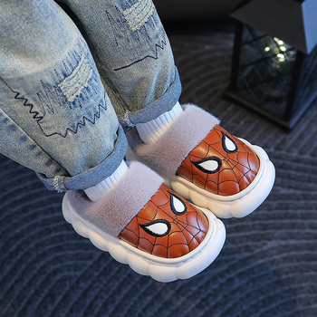 Laste puuvillased sussid, pehme tallaga, libisemisvastased, veekindlad, fliisvoodriga, paksendatud ja soojapidavad beebijalatsid