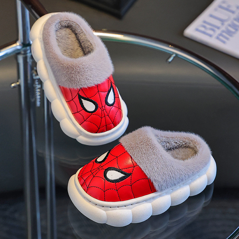 Laste puuvillased sussid, pehme tallaga, libisemisvastased, veekindlad, fliisvoodriga, paksendatud ja soojapidavad beebijalatsid