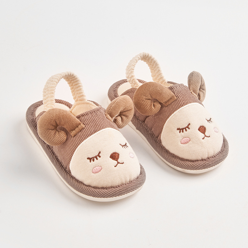 Fawn Millie laste riidest sussid kevad- ja sügissussid, armsad multifilmkarudega poisid ja tüdrukud, õrnad kodusussid