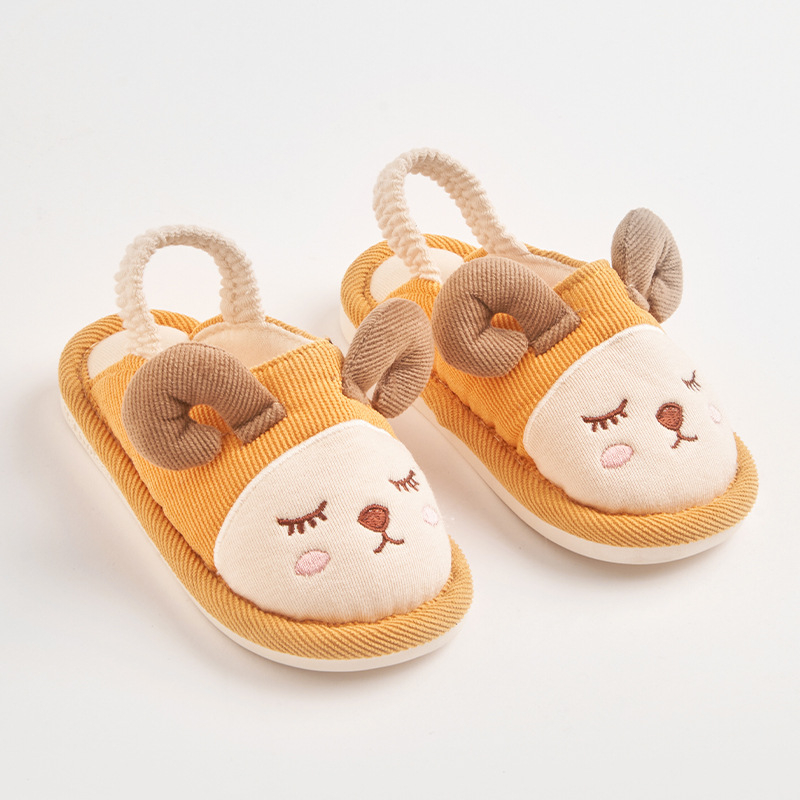 Fawn Millie laste riidest sussid kevad- ja sügissussid, armsad multifilmkarudega poisid ja tüdrukud, õrnad kodusussid