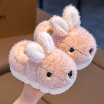 Laste sussid talveks uued libisemiskindlad siseruumide pehme põhjaga tüdrukute printsessi beebi puuvillased sussid