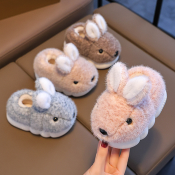 Laste sussid talveks uued libisemiskindlad siseruumide pehme põhjaga tüdrukute printsessi beebi puuvillased sussid