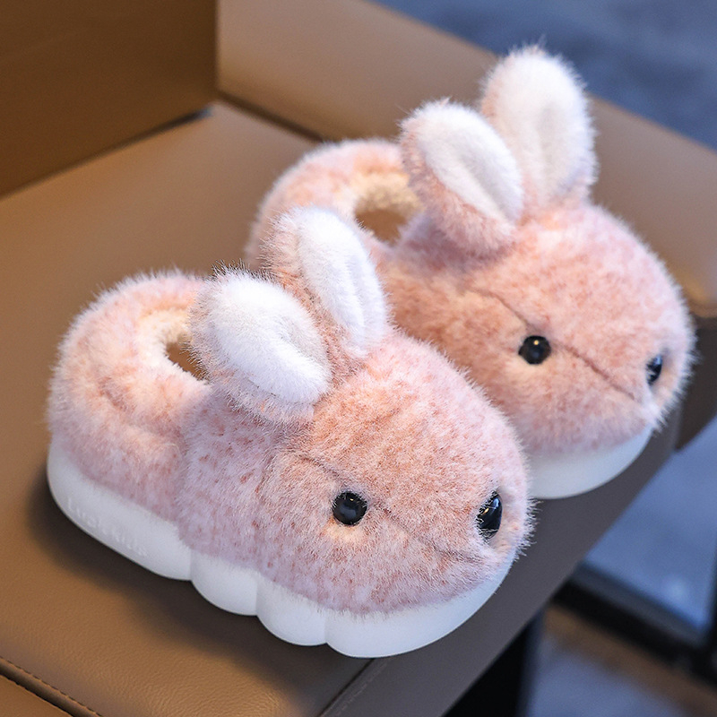 Laste sussid talveks uued libisemiskindlad siseruumide pehme põhjaga tüdrukute printsessi beebi puuvillased sussid