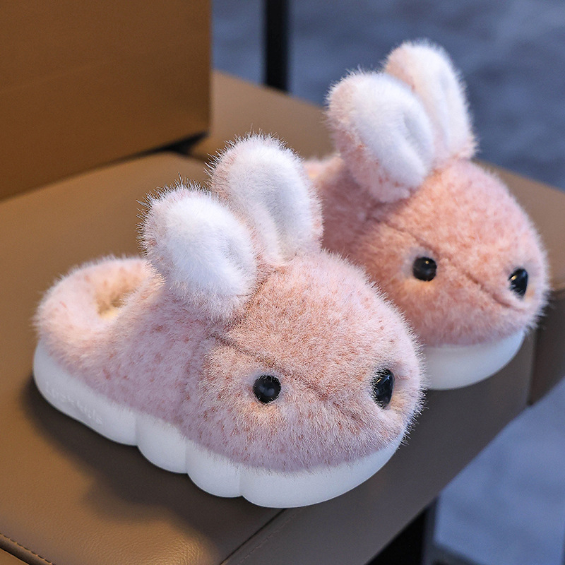 Laste sussid talveks uued libisemiskindlad siseruumide pehme põhjaga tüdrukute printsessi beebi puuvillased sussid