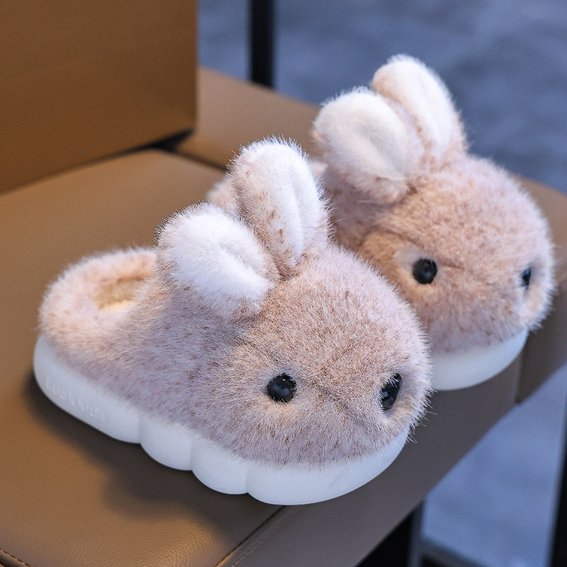 Laste sussid talveks uued libisemiskindlad siseruumide pehme põhjaga tüdrukute printsessi beebi puuvillased sussid