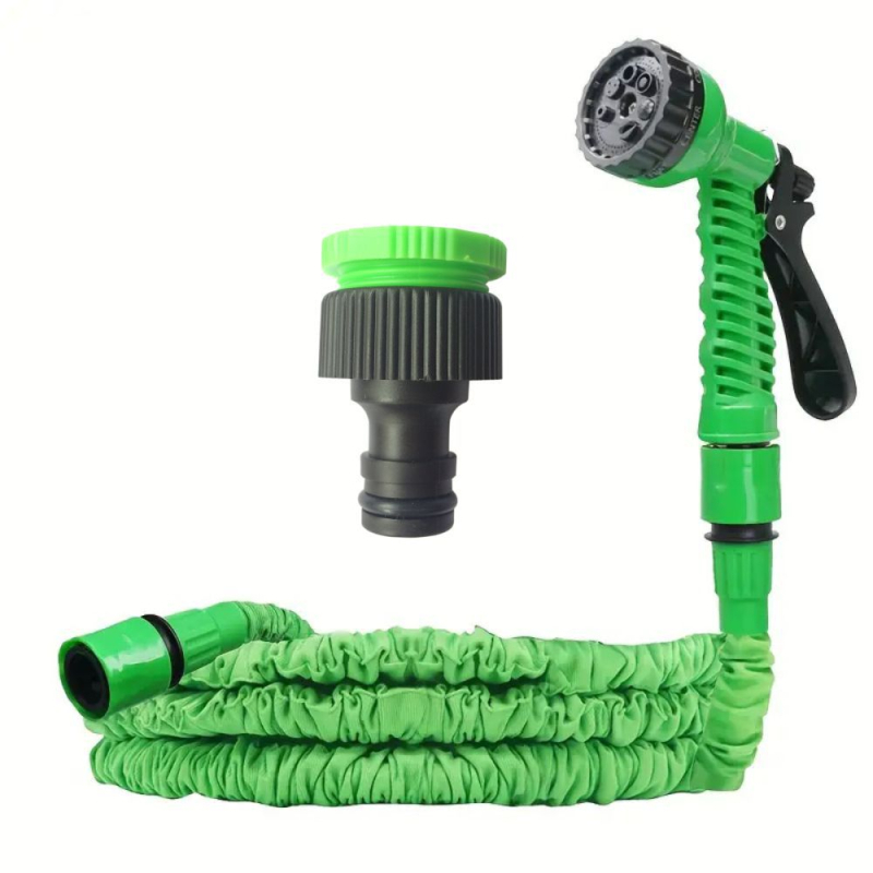 Lillede kastmine ja autopesu: aiavooliku teleskooptoru kõrgsurveveepüstol aiaveetoru lillede kastmiseks veepüstol