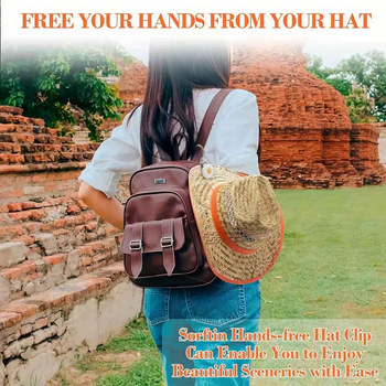 Piiriülene reisimiseks mõeldud kootud õlgmüts väikese värske äärega, moodne vabaaja mitmekülgne päikesemüts langemisvastase mütsiklambriga