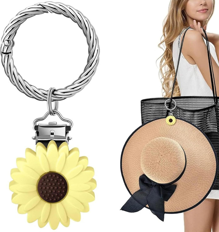 Piiriülene reisimiseks mõeldud kootud õlgmüts väikese värske äärega, moodne vabaaja mitmekülgne päikesemüts langemisvastase mütsiklambriga