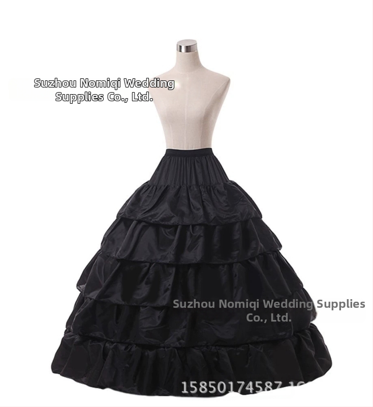 Hulgimüük seeliku tugi nelja terasrõngaga viie lootoselehe läbimõõduga seeliku pulmakleit Super varikatuse alusseelik tehase otsetarnimiseks laos