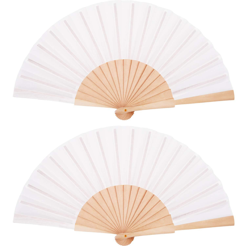 Tehase hulgimüügi mustriga trükkimine kokkupandav puidust ventilaator Hispaania 7-tolline lihtne tavaline Hispaania puidust ventilaatorivöö