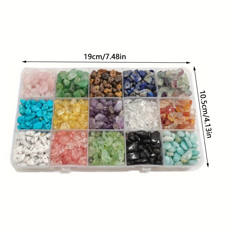 TEMU Amazoni kuum müük 15 siga looduslikust kruusast karbis ebakorrapärase kujuga isetegemise ehete aksessuaarid ülikonna ehete aksessuaarid