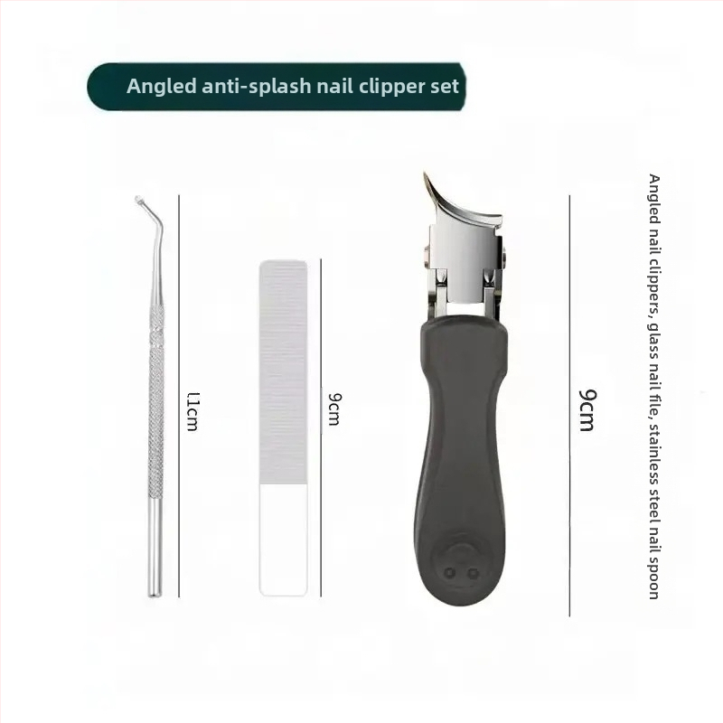 Laos laia avaga küünetangid küünesoonte jaoks, nurga all olevad pritsmekindlad teravatipulised küünetangid, maniküüri küünekäärid