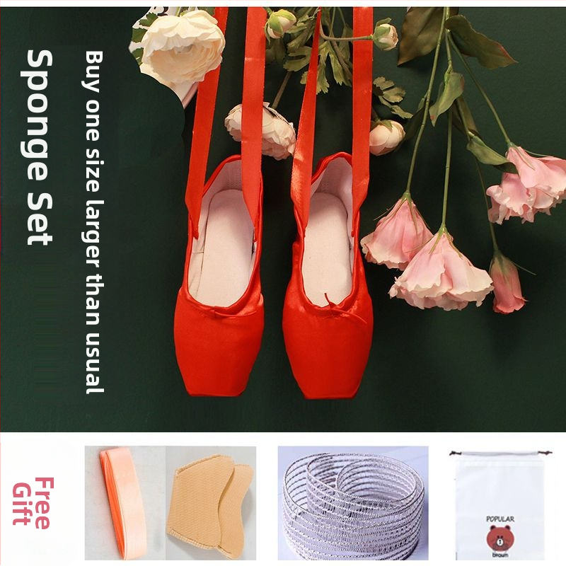 Baleta kurpes BA kurpes Bērnu smailās kurpes ar auklām deju kurpes Sieviešu retro smailās kurpes nekaitēs Franču smailās deju kurpes