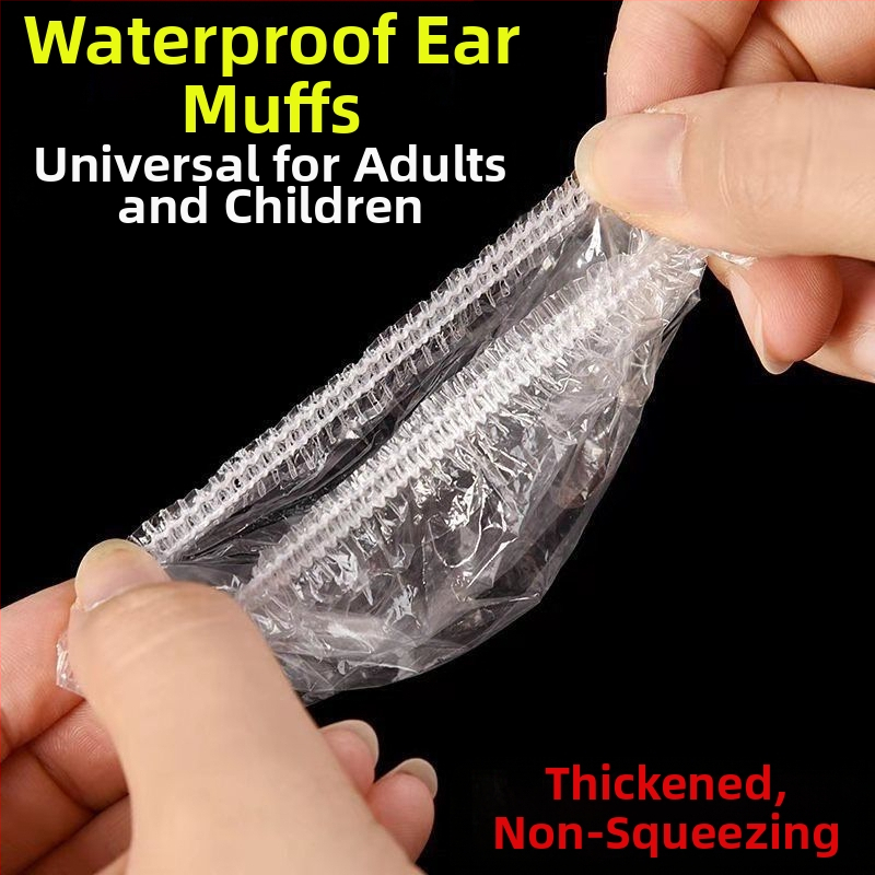 Vienkartinės ausinės Vandeniui atsparios ausų skylutės Maudymasis Plaukų plovimas Ausinės Plaukų gydymas Plaukų dažymas Suaugusiųjų ausinės Vandeniui atsparus šampūnas