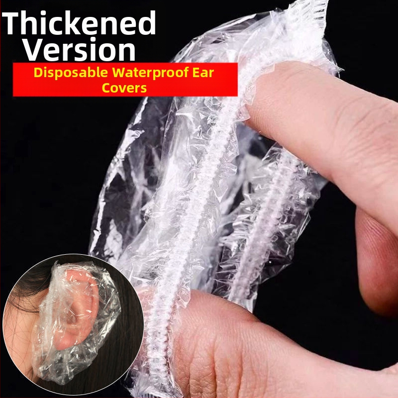 Vienkartinės ausinės Vandeniui atsparios ausų skylutės Maudymasis Plaukų plovimas Ausinės Plaukų gydymas Plaukų dažymas Suaugusiųjų ausinės Vandeniui atsparus šampūnas