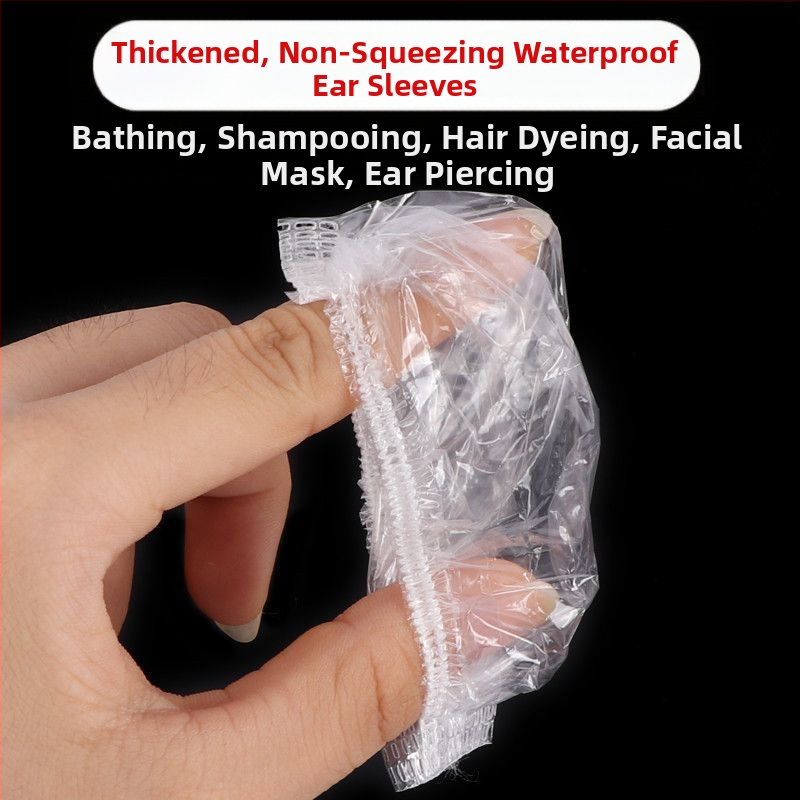 Vienkartinės ausinės Vandeniui atsparios ausų skylutės Maudymasis Plaukų plovimas Ausinės Plaukų gydymas Plaukų dažymas Suaugusiųjų ausinės Vandeniui atsparus šampūnas