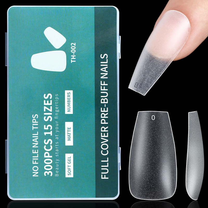 Amazoni ülilühikesed jäätunud maniküüri küüned, üliõhukesed jäljendita veepiisakujulised mandlikujulised graveeringuta kunstküüned