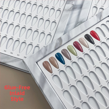 Piiriülene kuummüügis maniküür marmorist värviplaat lihtne värvikaardi ekraan küünelakiliimi näidise näidisraamat