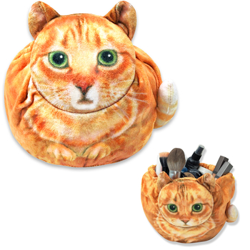 Jaapani Fenrich Dream Cat kosmeetikakott, reisikott, armas farmeri pingutusnööriga kott, suur mahutavus