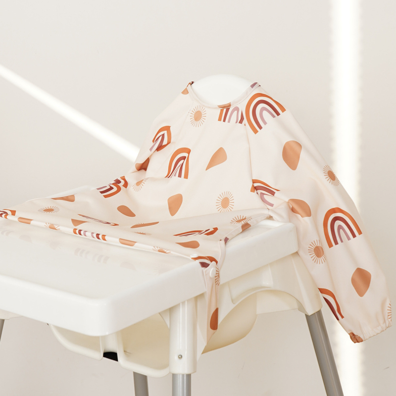 Dječji vodootporni kombinezon u danskom stilu za jesen i zimu, kombinezon za bebe s zaštitom od presvlačenja, podbradnik za blagovaonicu