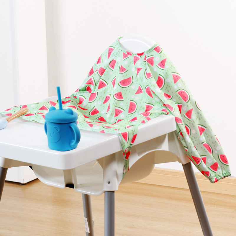 Taani stiilis laste veekindel sügis- ja talvine beebikombinesoon, riietumisvastane söögitooli söögipõll