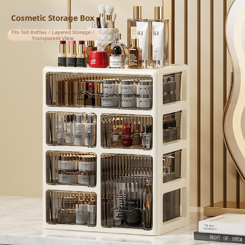 Úložný box na stôl so zásuvkou, organizér na kancelárske potreby, kancelárska skrinka na spisy, komoda, úložný box na kozmetiku