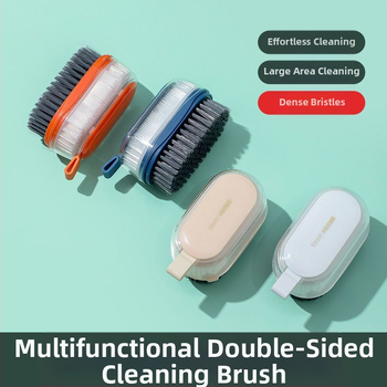 Multifunktsionaalne majapidamises kasutatav vigastusteta superpehme puhastushari kingade pehmete karvadega puhastushari topeltpesulaua hari artefaktihari