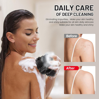 Kooriv vannikäsn, pikk riidest vannipesu, Aafrika võrgust koorija, pikk võrgust pesuvõrk, dušihari