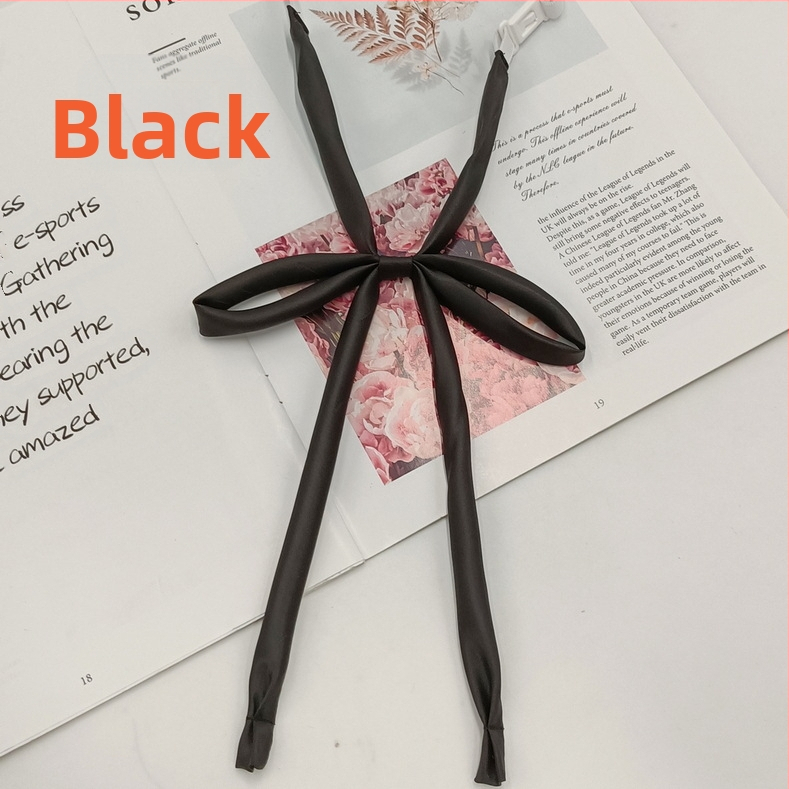 Laos hulgimüügis lipsuvaba köiest paelast ühevärviline lips Jaapani kolledži stiilis JK vormiriietus õhuke pika sangaga kikilips naistele