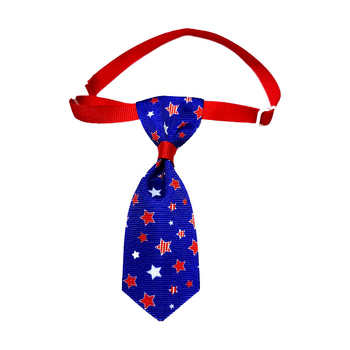 Uus iseseisvuspäev lemmikloomade lips kassi koera lemmikloomade lipsu aksessuaarid sobivad pikaajalise kauba lemmikloomade rõivaste tehasesse