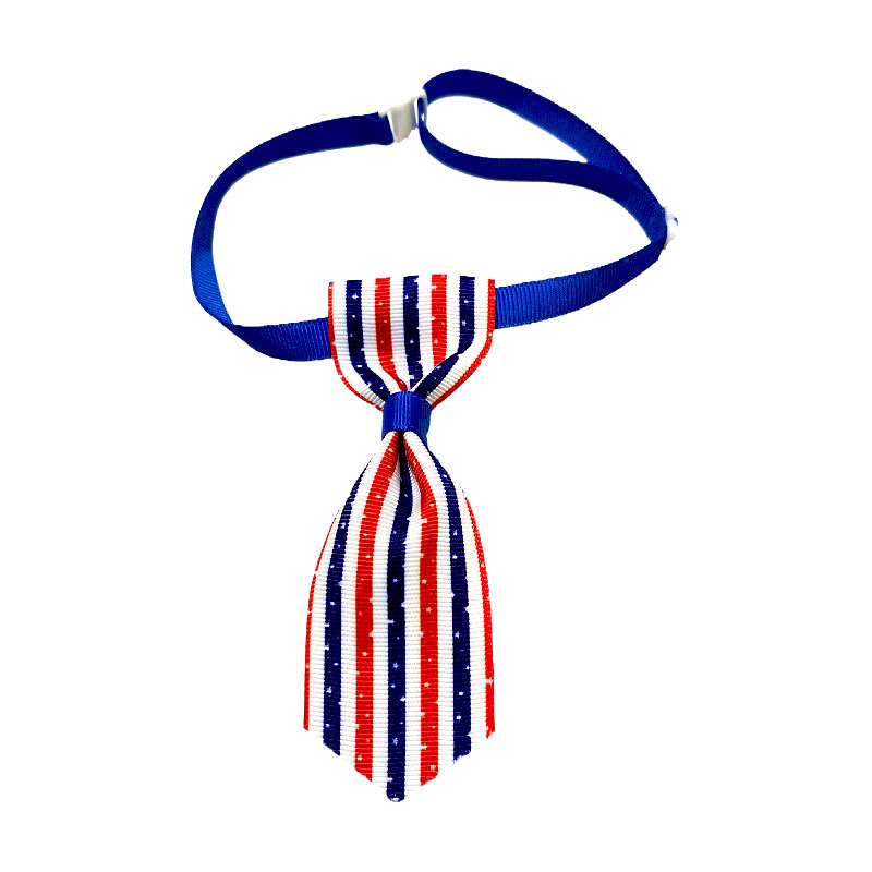 Uus iseseisvuspäev lemmikloomade lips kassi koera lemmikloomade lipsu aksessuaarid sobivad pikaajalise kauba lemmikloomade rõivaste tehasesse